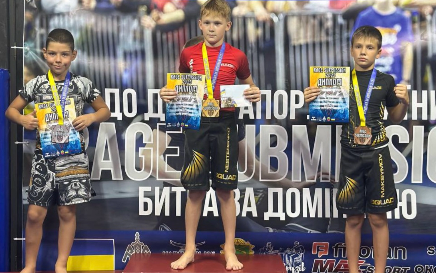 Перемоги спортсменів RAGE MMA