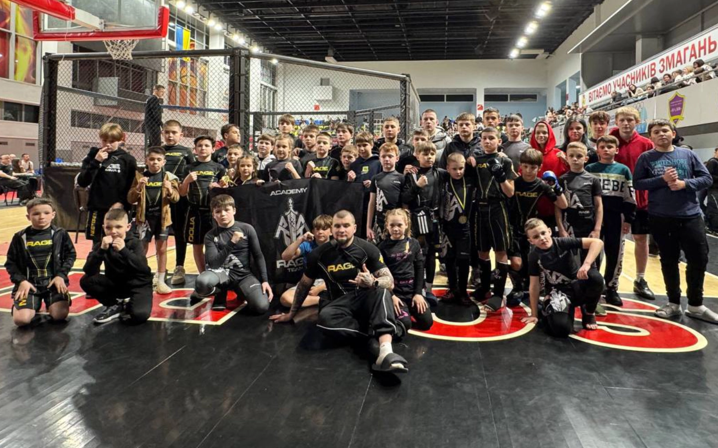 Команда RAGE MMA CLUB