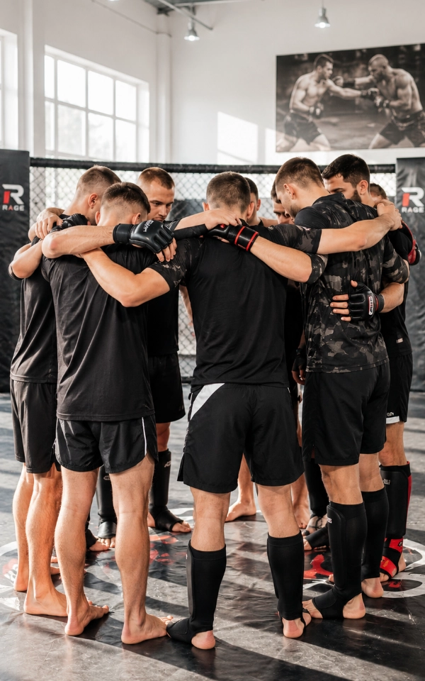 Командна атмосфера RAGE MMA